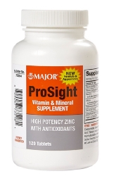 Case of 12-Prosight Eye Multivit Tablet 120 Count Major