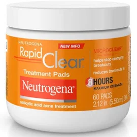Neutrogena Rapid Clear 2 % Pad 60 By J&J Consumer