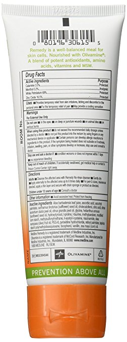Medline MSC094544 Remedy Olivamine 4 Ounce Calazime Skin Protectant Paste