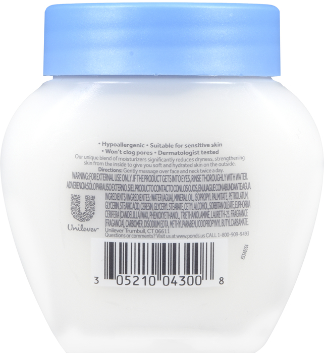 Ponds Dry Skin Cream 3 9 Oz Case Of 12 By Unilever Hpc Usa