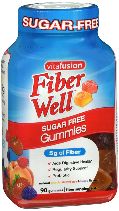 Vitafusion Fiber Well Vitamins Gummies 90ct By Church & Dwight
