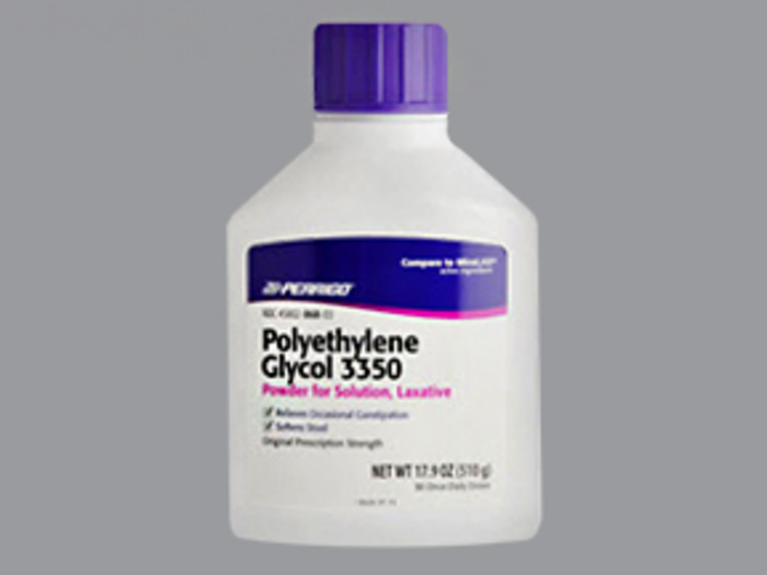 Polethylen Glycol 3350 Powder 510gm Perrigo Gen Miralax