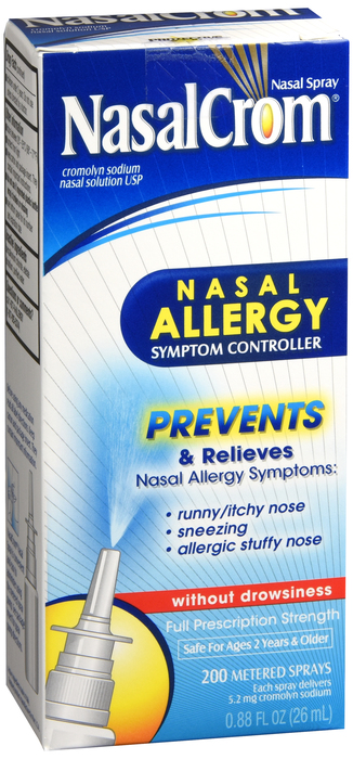 Pack of 12-Nasalcrom Allergy Spray 0.88 oz By Medtech USA 