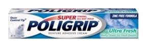 Case of 24-Poligrip Super Fresh Cream 2.4 oz By Glaxo Smith Kline Consumer Hc US