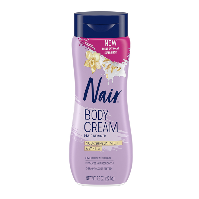 Nair Oat Milk and Vanilla Body Cream 7.9oz   By Church & Dwight USA 