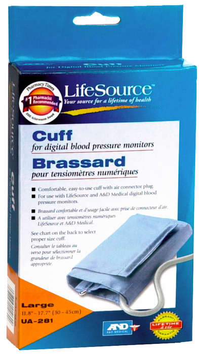 Lifesource Blood Pressure Cuff Large By A&D Engineering USA 