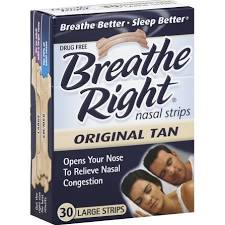 Breathe Right Tan Large 30 Count By Glaxo Smith Kline Consumer 
