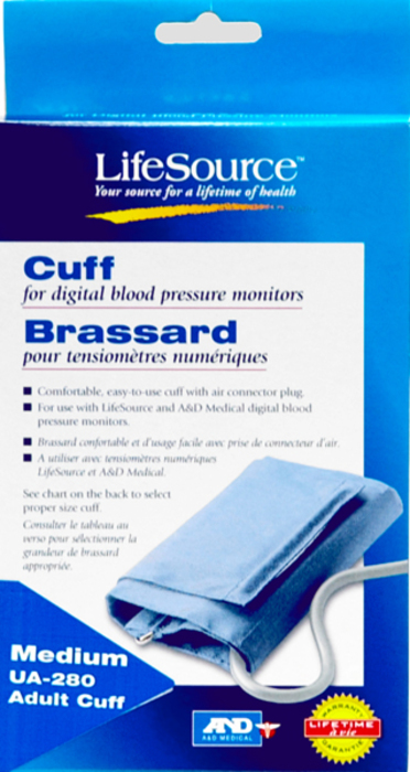 Lifesource Blood Pressure Cuff Medium By A&D Engineering USA 