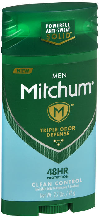 Mitchum Antiperspirant Deo Advanced Control Clean Antiperspirant 2.7 oz By Revlon USA 
