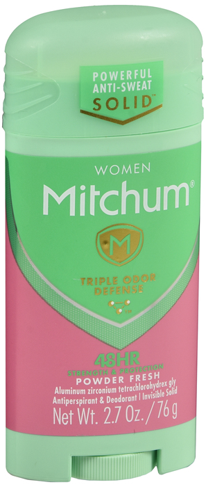 Mitchum Lady Antiperspirant Deo Advanced Con Powder Antiperspirant 2.7 oz By Revlon USA 