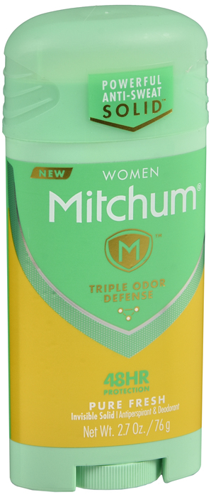 Case of 24-Mitchum Lady Antiperspirant Deo Advanced Con Pure Antiperspirant 2.7 oz By Revlon USA 