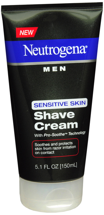 Neutrogena Men Shave Cream Sens 5.1 Oz By J&J Consumer