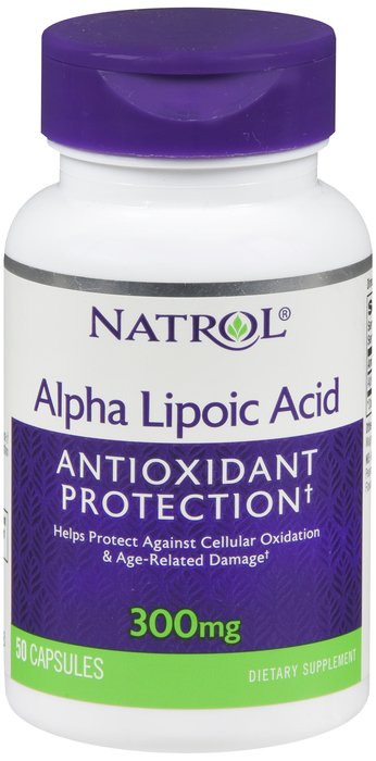 Alpha Lipoic Acid 300mg Cap 50 Count Natrol By Natrol LLC