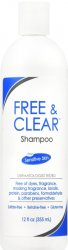 Free & Clear Shampoo 12 oz 