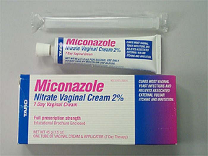 Miconazole Vaginal 2 % Cream 45Gm By Taro Pharmaceuticals Gen Monistat 7