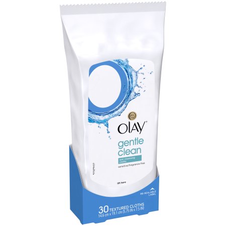 Pack of 12-Olay Wet Face Cloth Sensitive Wipe 30 By Procter & Gamble Dist Co USA 
