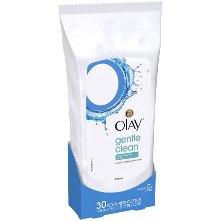 Olay Wet Cleansing Cloths Sensitive Fragrance-Free 30 Count