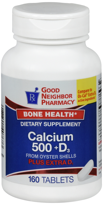 Case of 12-GNP Calcium Carbonate/Vitamin D3 ORAL TABLET 500 MG-600