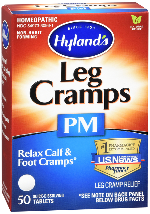 Hylands Leg Cramps PM Tab 50 By Hyland's USA 