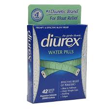 Case of 72-Diurex Water Pills W/Caffeine Tab 42 By Alva-Amco Pharmacol Cos USA 