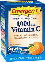 Case of 12-Emergen-C Vitamin C Dietary Supplement 1000 mg Super Or