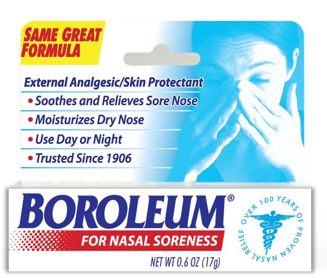 Boroleum Nasal Soothing Ointment 0.6 oz (17gm) by Reliable 1