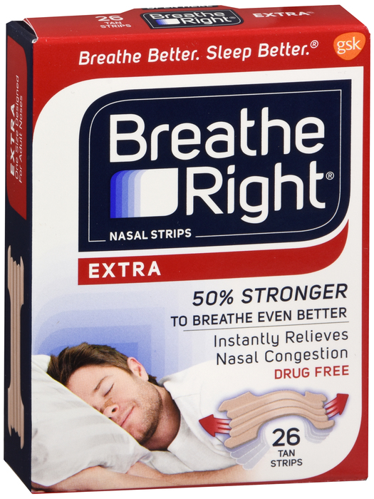 Breathe Right Extra 26 Count By Glaxo Smith Kline Consumer 