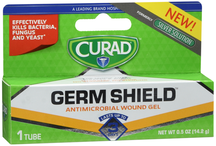 Case of 12-Curad Silver Solution Gel 0.5 Oz 