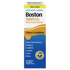 Boston Simplus Multipurpose Contact Lens Solution - 3.5 oz . By Ba