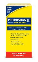 Case of 12-Preparation H Suppository 48Ct