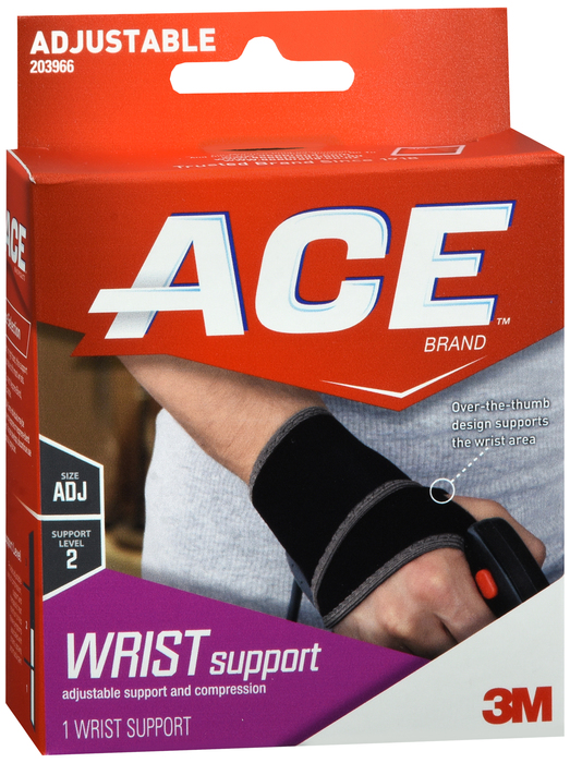 ACE Wrist Wrap Support One Size Brace By ACE 3M USA 
