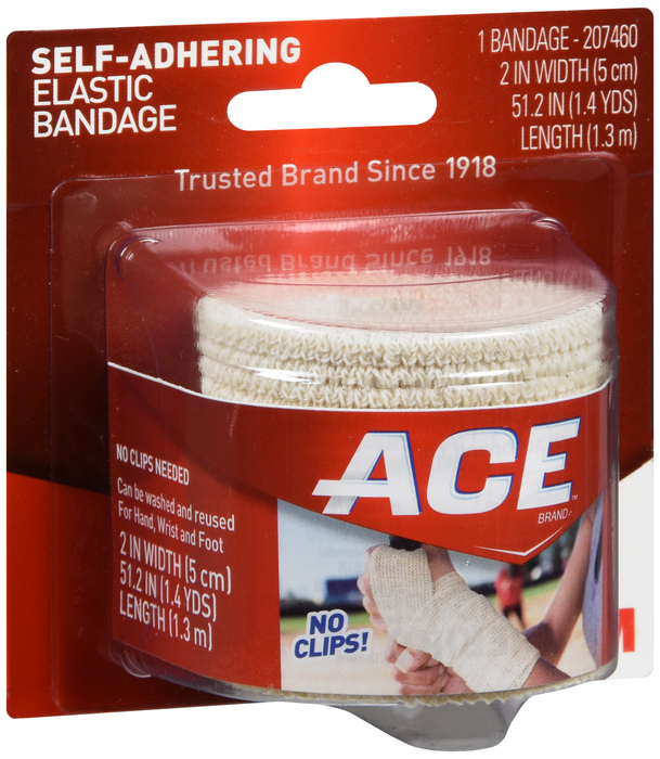 Ace Self Adhesive Athletic Bandage 2 Inch by 3M Ace