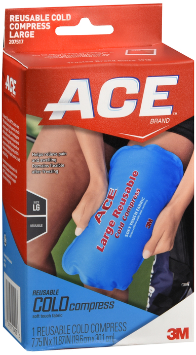 ACE Cold Compress Reuseable Large Bandage By ACE 3M USA 