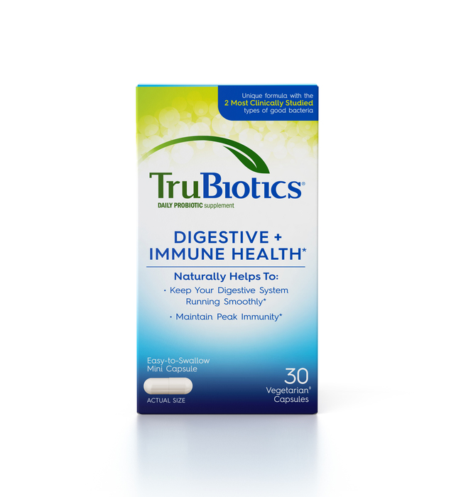 Pack of 12-TruBiotics Digestive + Immune Health Capsules 30ct By PANTHERYX