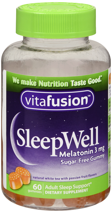 Vitafusion Sleep Well S/F Gummy Gum 60 By Church & Dwight USA 