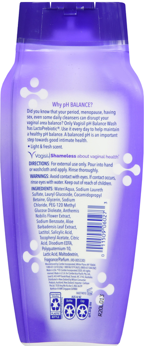 '.Vagisil Feminine Wash PH Balan.'