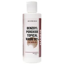 Benzoyl Peroxide 10% Wash - 5 Oz . By Harris 