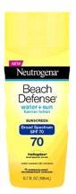 Neutrogena Sun Beach Def Lot Spf 70 6.7 Oz By J&J Consumer