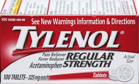 Case of 24-Tylenol Pain Reliever & Fever Reducer 325 mg Tablets - 