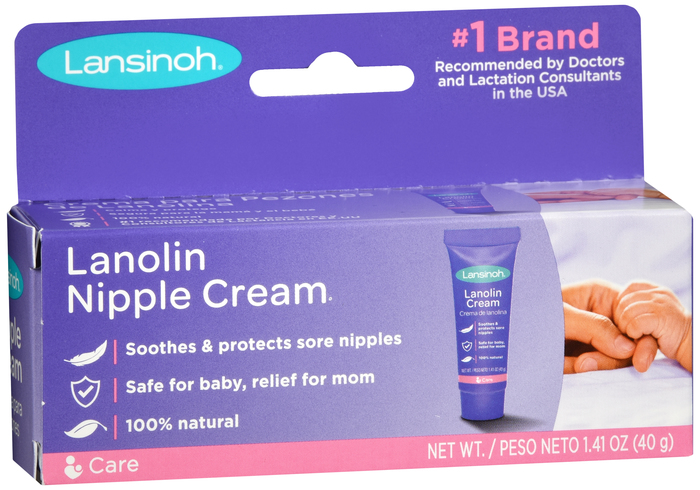 Lansinoh HPA Lanolin Nipple Cream 40g, Hypoallergenic 100% Natural —  Mountainside Medical Equipment