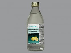 Magnesium Citrate Solution 296ml Major