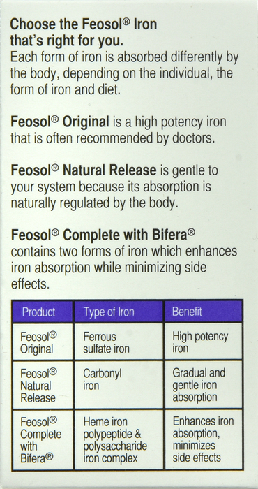 '.Feosol Bifera Hip & Pic Iron C.'