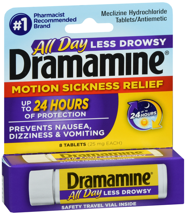 Case of 24-Dramamine Less Drowsy Tablet 8Ct-am