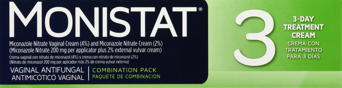 Monistat 3 Miconazole Cream Co