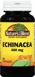 Echinacea 400mg Capsule 90 Count Nature's Blend