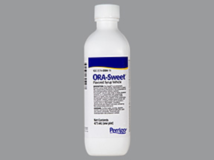 Ora Sweet Syrup 473 ml Paddock Syrup 473 ml By Perrigo Co USA