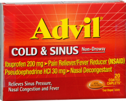 Advil Cold PSE 200Mg-30mg Tab 20 by Pfizer