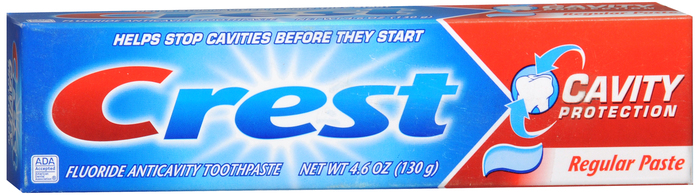 Pack of 12-Crest Cavity Regular Paste Toothpaste 4.2 oz By Procter & Gamble Dist
