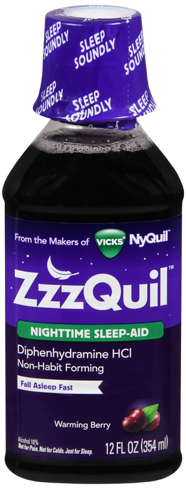 ZZZQuil Nighttime Sleep-Aid Liquid 12oz by P&G