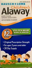 Case of 12-Alaway Children's Antihis Eye Drop 5ml By Valeant Pharm